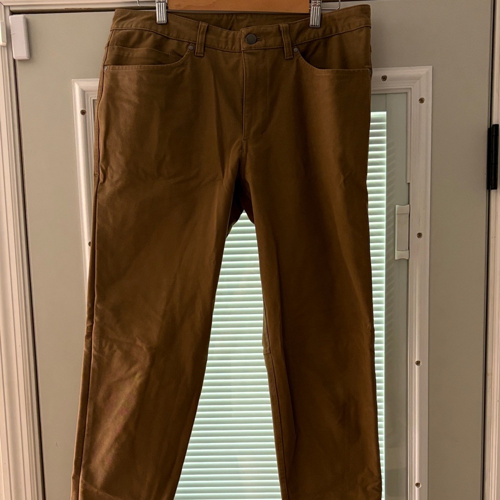 Lululemon ABC Slim Utilitech Pants 33x34 Artifact